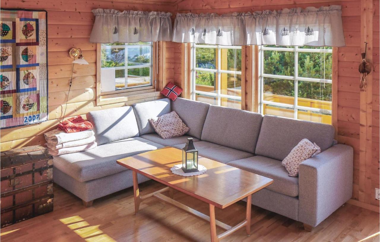 Gorgeous Home In Korssund With Kitchen Kültér fotó